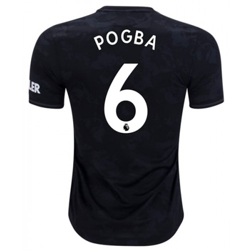 Manchester United Fodboldtrøjer POGBA 6 3. sæt 2019/20 Kort ærmer Manchester United Fodboldtrøjer POGBA 6 3. sæt 2019/20 Kort ærmer